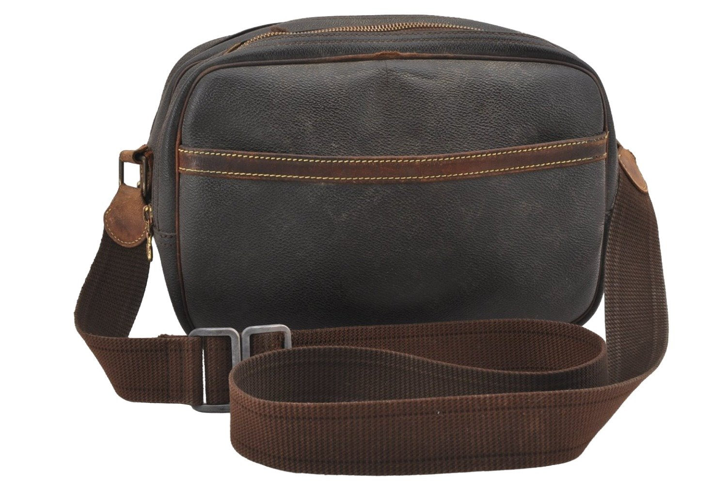 Authentic Louis Vuitton Monogram Reporter PM Shoulder Bag M45254 Junk 9730I