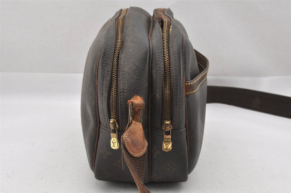 Authentic Louis Vuitton Monogram Reporter PM Shoulder Bag M45254 Junk 9730I