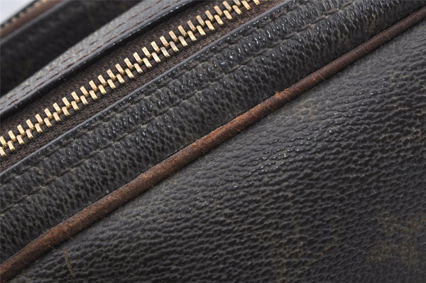 Authentic Louis Vuitton Monogram Reporter PM Shoulder Bag M45254 Junk 9730I