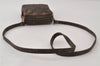 Auth Louis Vuitton Monogram Mini Poche Danube Shoulder Cross Bag Old Model 9731I