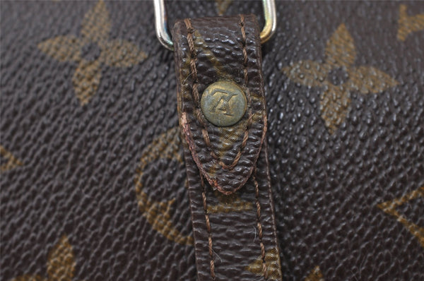 Auth Louis Vuitton Monogram Mini Poche Danube Shoulder Cross Bag Old Model 9731I