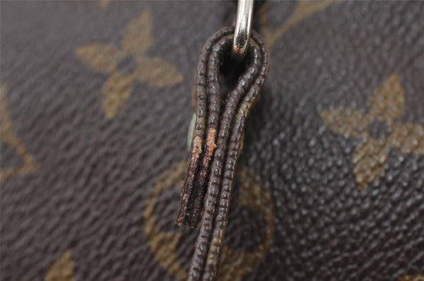 Auth Louis Vuitton Monogram Mini Poche Danube Shoulder Cross Bag Old Model 9731I