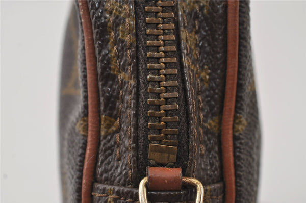 Auth Louis Vuitton Monogram Mini Poche Danube Shoulder Cross Bag Old Model 9731I