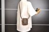 Auth Louis Vuitton Monogram Mini Poche Danube Shoulder Cross Bag Old Model 9731I
