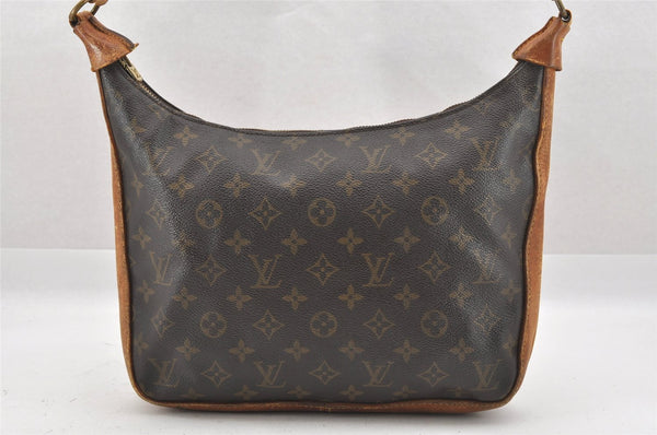 Authentic Louis Vuitton Monogram Boulogne 30 Shoulder Cross Bag Old Model 9732I
