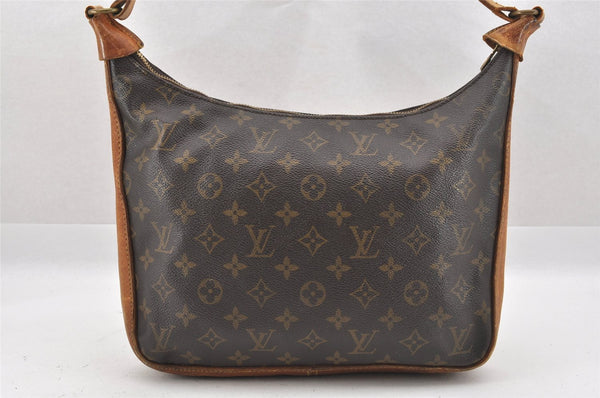 Authentic Louis Vuitton Monogram Boulogne 30 Shoulder Cross Bag Old Model 9732I
