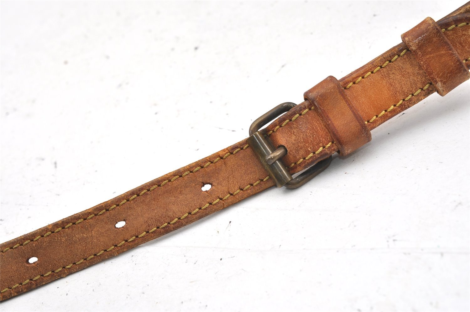 Authentic Louis Vuitton Monogram Boulogne 30 Shoulder Cross Bag Old Model 9732I