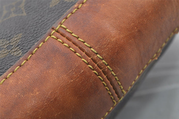 Authentic Louis Vuitton Monogram Boulogne 30 Shoulder Cross Bag Old Model 9732I