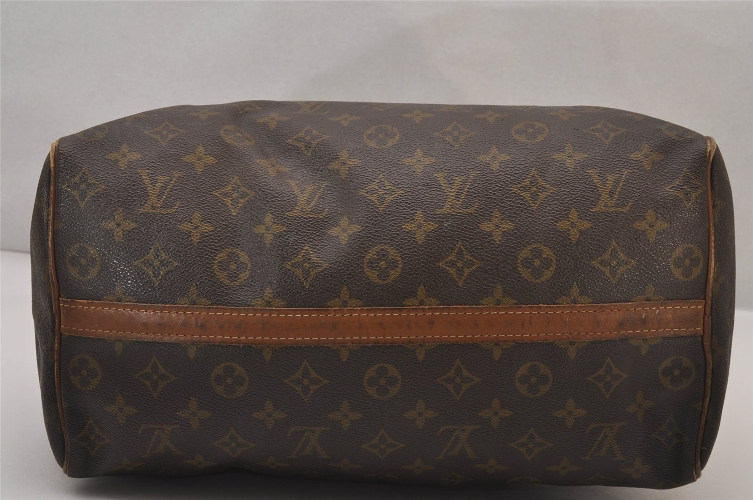 Authentic Louis Vuitton Monogram Speedy 35 Hand Boston Bag USA Model LV 9733I