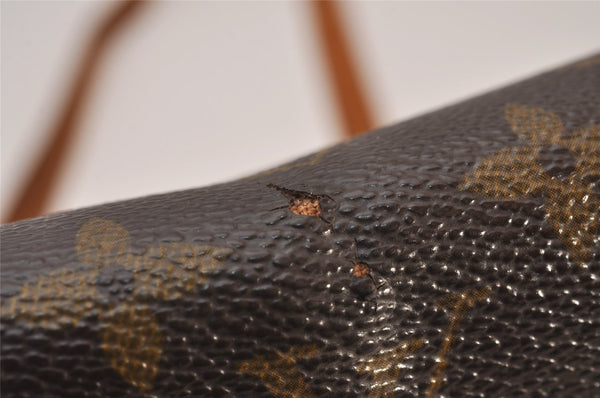 Authentic Louis Vuitton Monogram Cartouchiere GM M51252 Shoulder Bag Junk 9734I