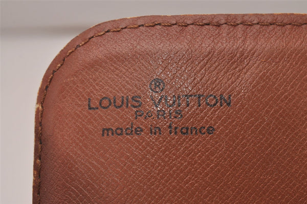 Authentic Louis Vuitton Monogram Cartouchiere GM M51252 Shoulder Bag Junk 9734I
