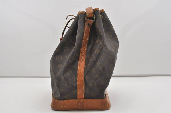 Authentic Louis Vuitton Monogram Noe Shoulder Drawstring Bag M42224 LV 9735I