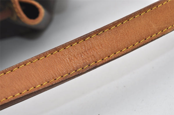 Authentic Louis Vuitton Monogram Noe Shoulder Drawstring Bag M42224 LV 9735I