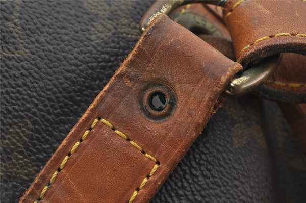 Authentic Louis Vuitton Monogram Noe Shoulder Drawstring Bag M42224 LV 9735I