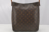 Authentic Louis Vuitton Monogram Looping GM Shoulder Bag M51145 LV 9736I