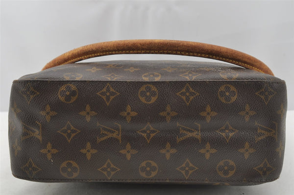 Authentic Louis Vuitton Monogram Looping GM Shoulder Bag M51145 LV 9736I