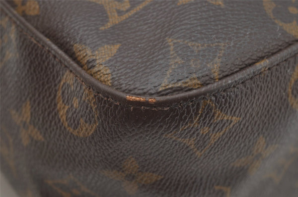 Authentic Louis Vuitton Monogram Looping GM Shoulder Bag M51145 LV 9736I