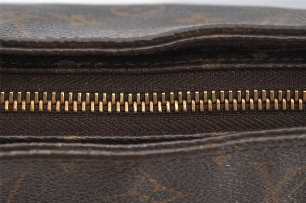 Authentic Louis Vuitton Monogram Looping GM Shoulder Bag M51145 LV 9736I