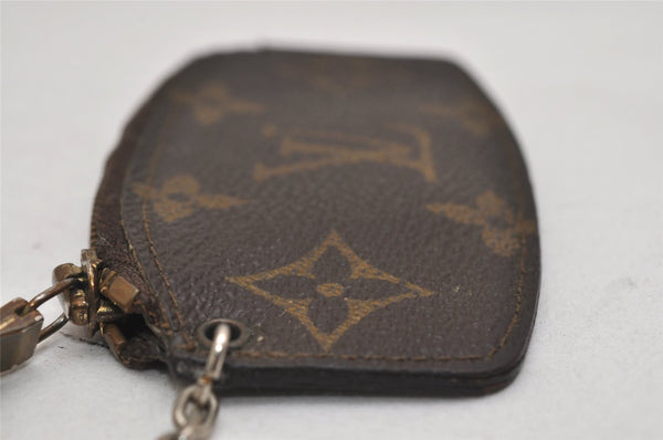 Authentic Louis Vuitton Monogram Etui Clepia Key Case M62690 LV 9736J