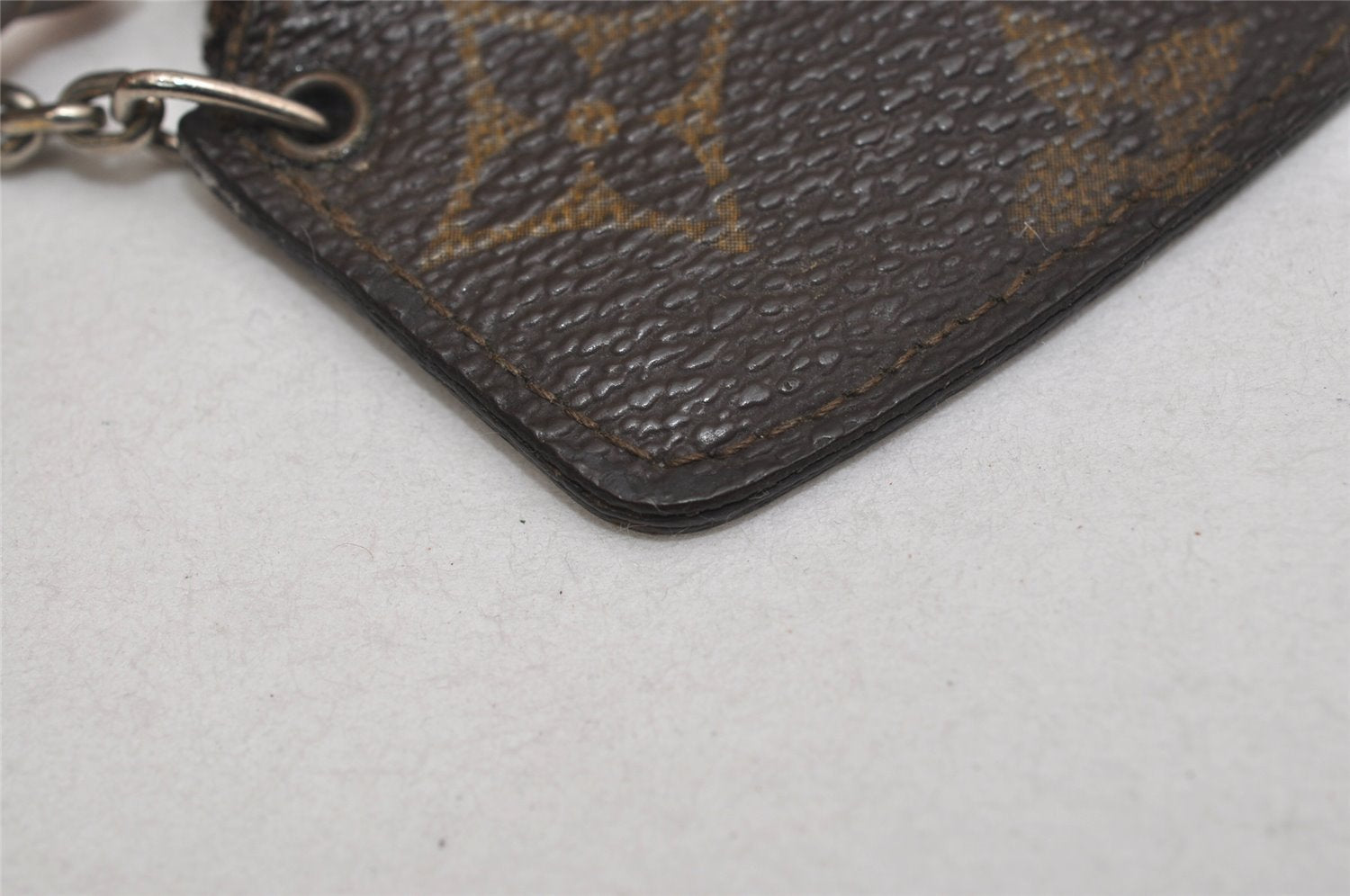 Authentic Louis Vuitton Monogram Etui Clepia Key Case M62690 LV 9736J