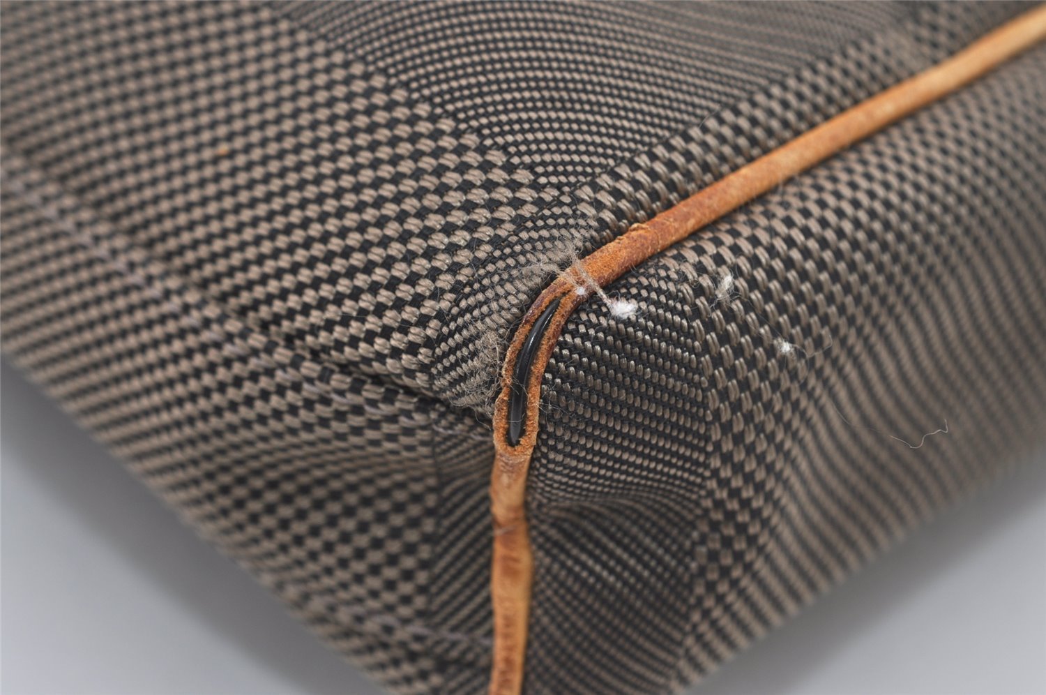 Authentic Louis Vuitton Damier Geant Citadin NM Shoulder Bag M93224 Brown 9737I