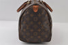 Authentic Louis Vuitton Monogram Speedy 30 Hand Boston Bag M41526 Junk 9738I