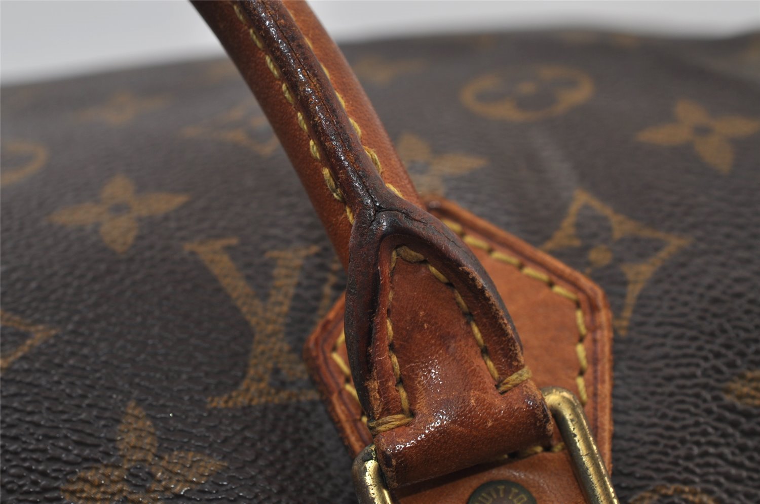 Authentic Louis Vuitton Monogram Speedy 30 Hand Boston Bag M41526 Junk 9738I