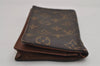 Authentic Louis Vuitton Monogram Porte Cartes Credit Yen Wallet M60825 LV 9738J