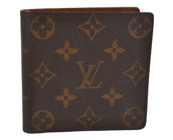 Authentic Louis Vuitton Monogram Porte Billet Carte Credit Monnaie Wallet 9740J