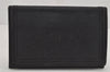 Authentic YVES SAINT LAURENT Vintage Business Card Case Purse Black 9742J