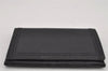 Authentic YVES SAINT LAURENT Vintage Business Card Case Purse Black 9742J