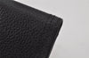 Authentic YVES SAINT LAURENT Vintage Business Card Case Purse Black 9742J