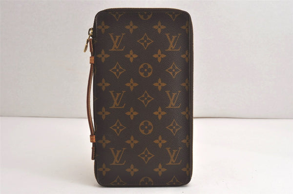 Authentic Louis Vuitton Monogram Organizer de Voyage Travel Case M60119 LV 9744J