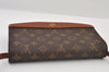 Authentic Louis Vuitton Monogram Bordeaux M51798 2Way Shoulder Clutch Bag 9745I
