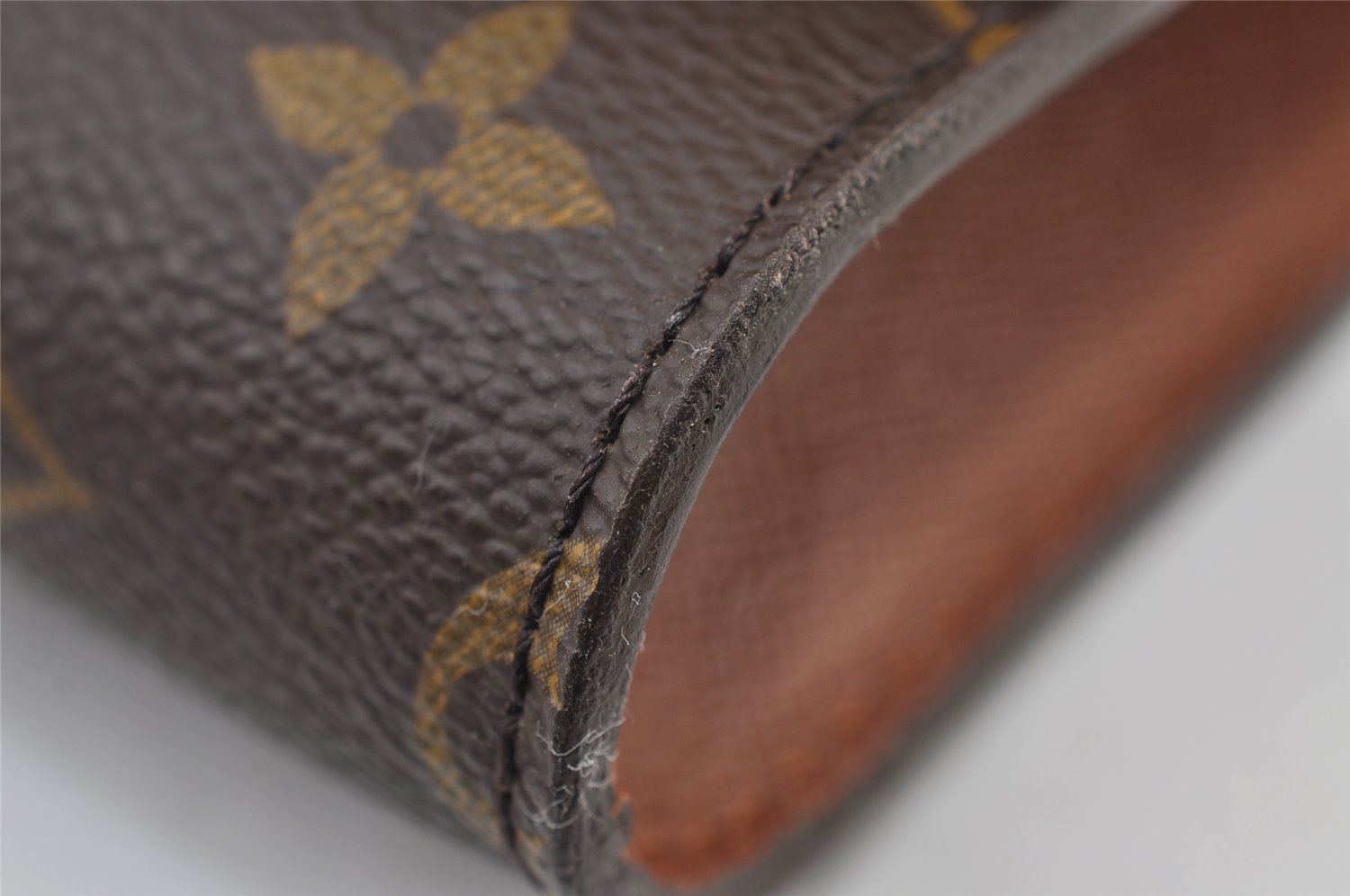 Authentic Louis Vuitton Monogram Bordeaux M51798 2Way Shoulder Clutch Bag 9745I