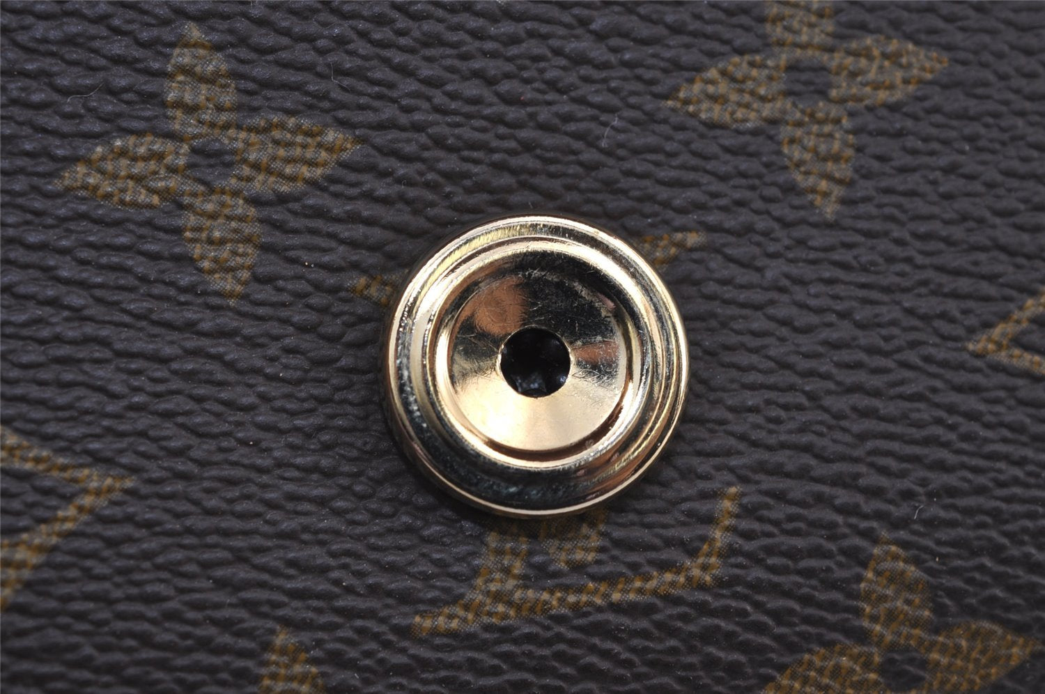 Authentic Louis Vuitton Monogram Bordeaux M51798 2Way Shoulder Clutch Bag 9745I