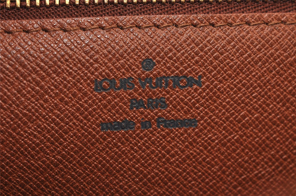 Authentic Louis Vuitton Monogram Bordeaux M51798 2Way Shoulder Clutch Bag 9745I