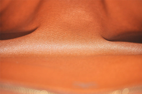 Authentic Louis Vuitton Monogram Bordeaux M51798 2Way Shoulder Clutch Bag 9745I