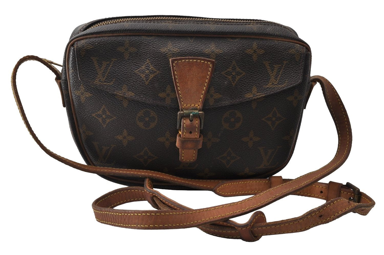 Authentic Louis Vuitton Monogram Jeune Fille PM M51227 Shoulder Cross Bag 9746I