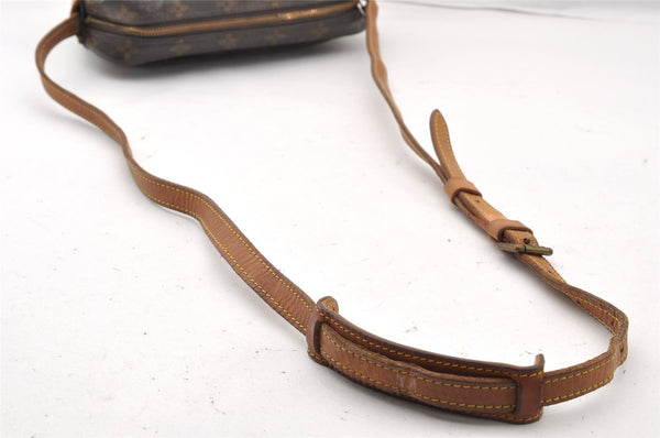 Authentic Louis Vuitton Monogram Jeune Fille PM M51227 Shoulder Cross Bag 9746I