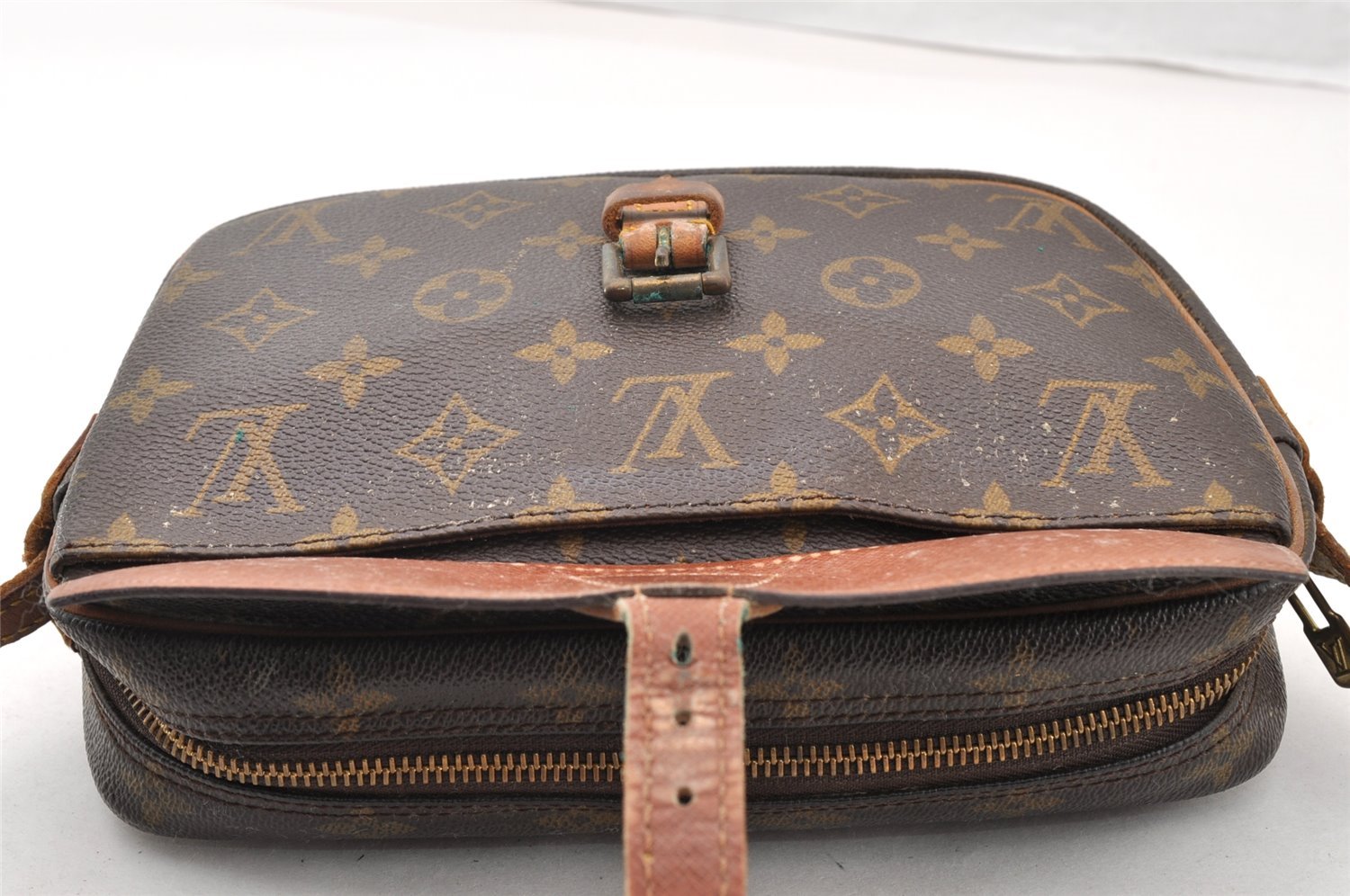 Authentic Louis Vuitton Monogram Jeune Fille PM M51227 Shoulder Cross Bag 9746I