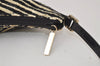 Authentic GUCCI Vintage Shoulder Hand Bag Purse Spangle Enamel Black White 9746J