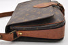 Authentic Louis Vuitton Monogram Cartouchiere MM M51253 Shoulder Cross Bag 9747I