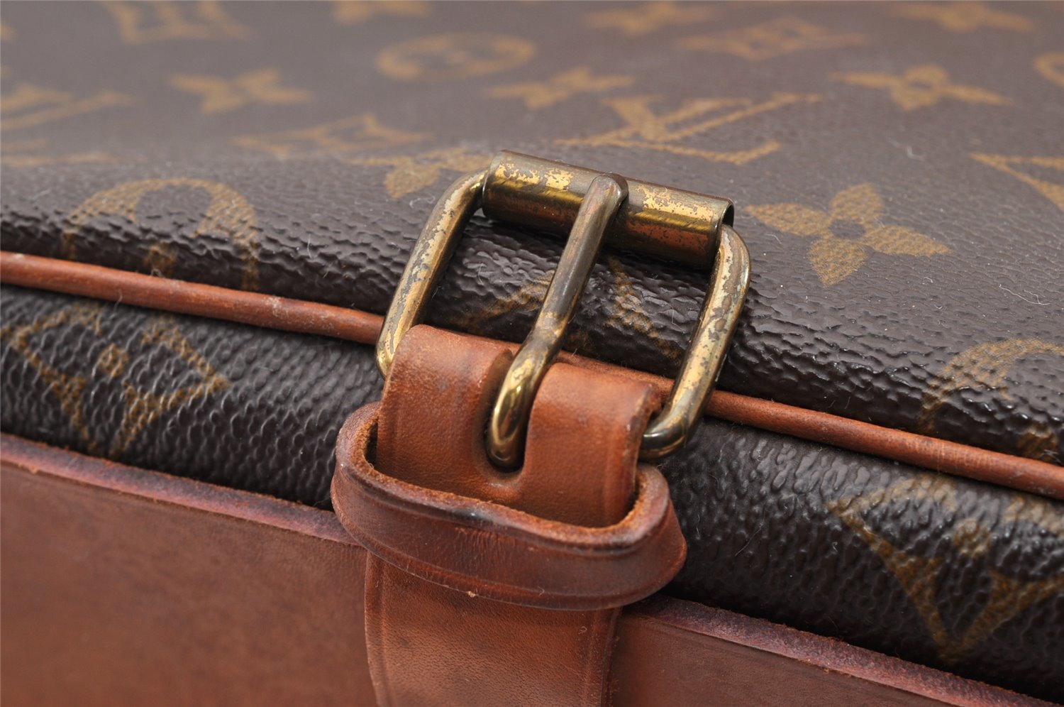 Authentic Louis Vuitton Monogram Cartouchiere MM M51253 Shoulder Cross Bag 9747I