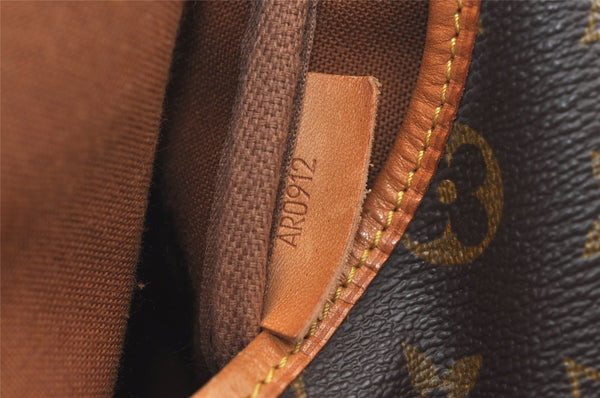 Authentic Louis Vuitton Monogram Saumur 35 Shoulder Cross Bag M42254 LV 9747J