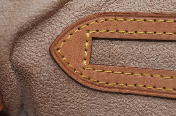 Authentic Louis Vuitton Monogram Bucket PM Shoulder Tote Bag M42238 LV 9748I