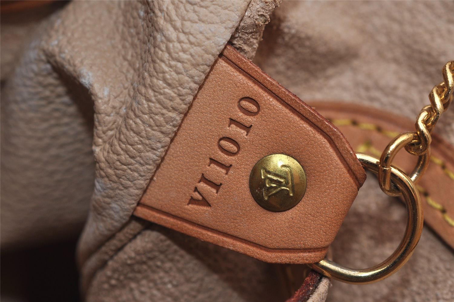 Authentic Louis Vuitton Monogram Bucket PM Shoulder Tote Bag M42238 LV 9748I