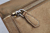 Authentic PRADA Vintage Saffiano Leather Long Wallet Purse Gold 9748J