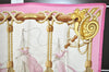 Authentic HERMES Carre 90 Scarf "Tribord" Silk Pink 9749J