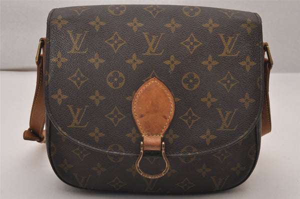 Authentic Louis Vuitton Monogram Saint Cloud GM M51242 Shoulder Cross Bag 9750I